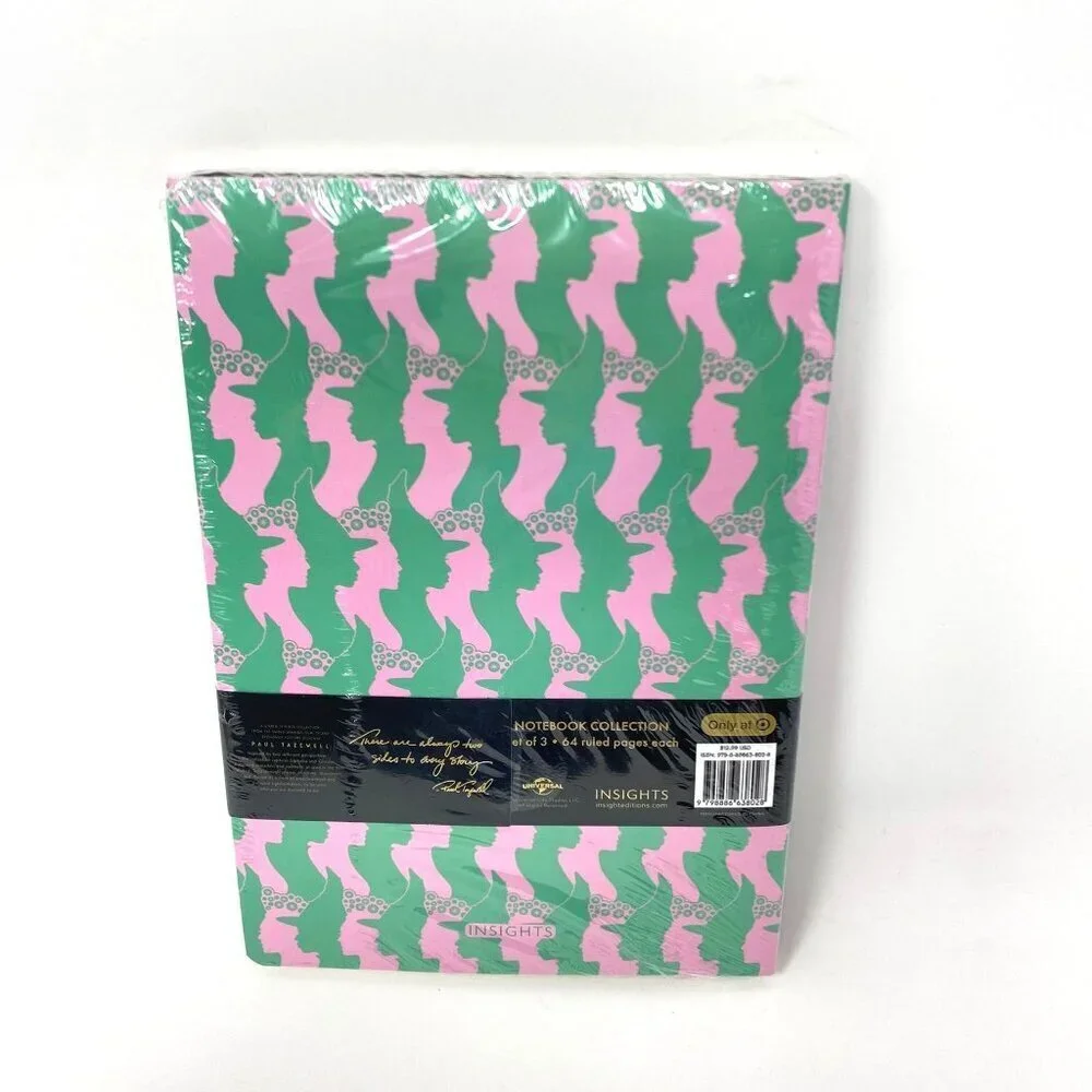 Insight Editions Wicked Notebook Journal Collection (3) 64 Ruled Pages Movie